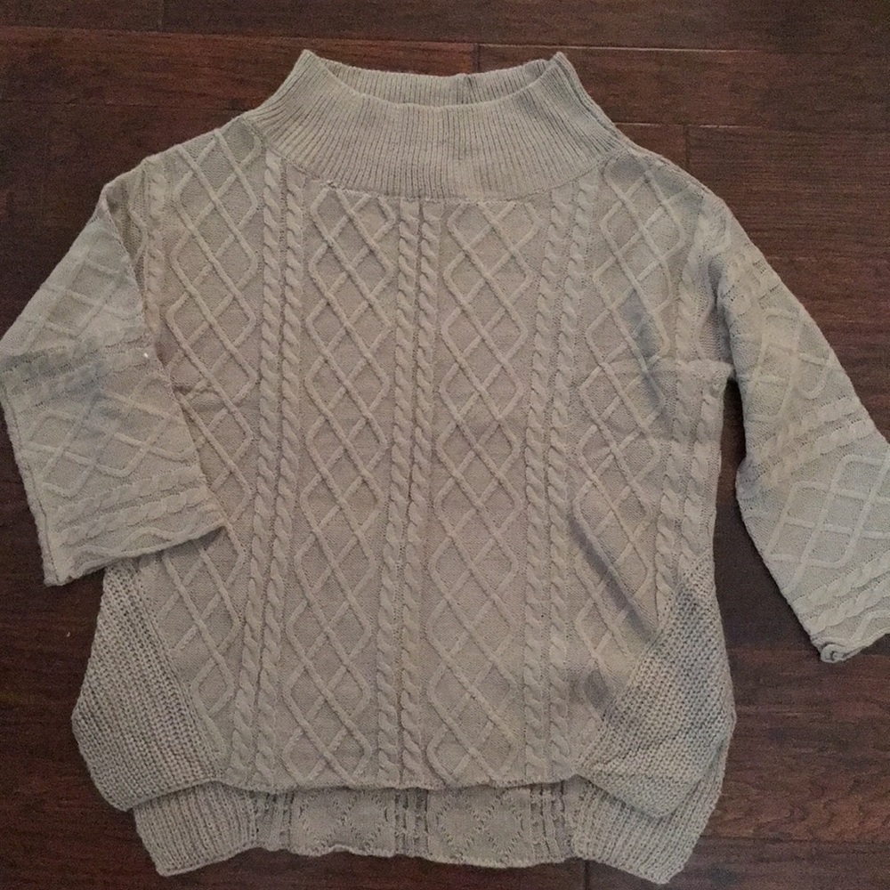 Medium LLove Cable Knit Sweater